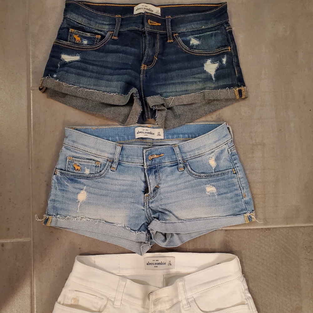 Lot of ABERCROMBIE KIDS Shorts (size:14)